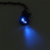 TuToy 12 8mm LED Dash Warning Light with Line and