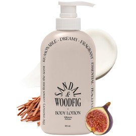 ODID Milk in Cera Perfume Body Lotion - Korean 100hr Moisturizing Body Moisturizer for All Skin Types - Cozy Wood & Fig Scent - with Milk Protein and Ceramide, 16.9 fl.oz.