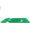 Eziglide Ballpoint Green Pen, Pack of 10 Ballpoint Pens, Smooth