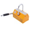 Magnetic Lifter, 100kg/220lbs N42 Steel Plate Magnetic Lifter Crane Hoist