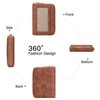 SENDEFN Credit Card Holder Wristlet Woman Wallets RFID Blocking Zipper