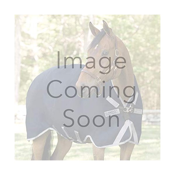 Dover Saddlery Flash Noseband, COB-C/S, Black/Black