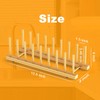 Mukylar Bamboo Dish Drying Rack for Kitchen Organizer-Sturdy Plate Rack