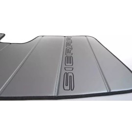General Motors 2019-2024 GMC Sierra Windshield Sunshade 84641432 With Sierra Script OEM GM
