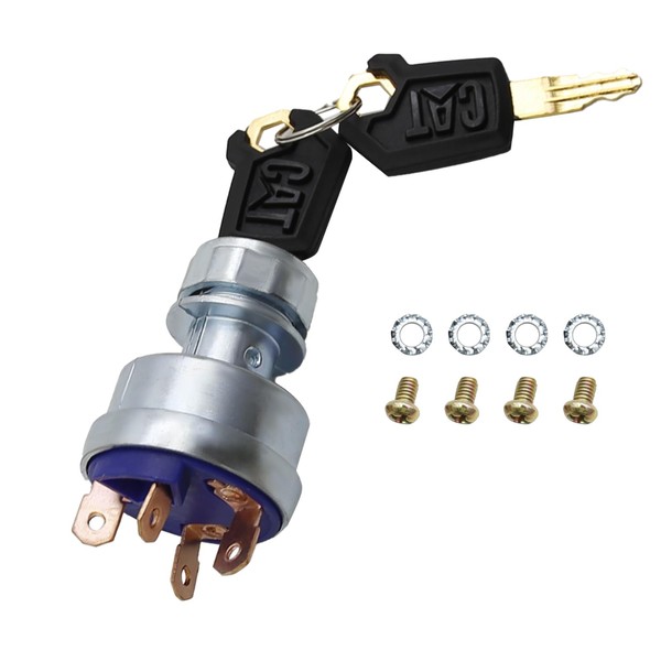 EATAKWARD 9G7641 New Ignition Switch with 2 Keys, Replacement for