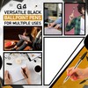 G4GADGET Pack of 50 Black Pens - Smooth Writing Ballpoint