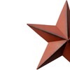 Metal American Patriotic Barn 3D Stars Wall Decor (Set of