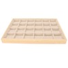 Jewelry Storage Display Trays Multipurpose 24 Grids Jewelry Tray for