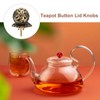 uxcell Teapot Button Lid Knobs Tea Kettle Pot Cover Handle