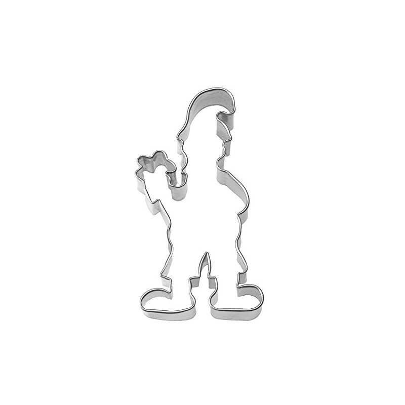 Birkmann Garden Gnome Cookie Cutter Stainless Steel 9 cm