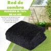 Lumoku Maya Sombra Raschel Negra 70% 4.5x15 Mts Mallasombra Malla