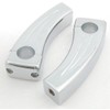 Topteng Motorcycle Bar Riser, 4.5 Inch Billet Chrome 1 Inch