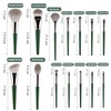 Makeup Brushes Tool Kit 14PCS Green Professional Makeup Brush Set