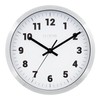 La Crosse Technology La Crosse Clock 10 in Silver Metal
