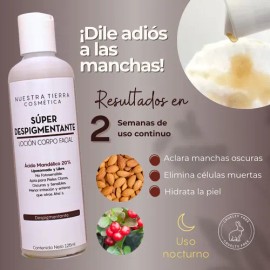 Loción Súper Despigmentante Al 20  Genitals  Regalos                                                                                                  