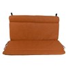 Blazing Needles Indoor/Outdoor Seat/Back Loveseat Cushion, 42" x 40", Cinnamon