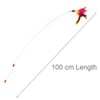 SLSON Feather Teaser Cat Toy, Interactive Cat Catcher and Exerciser