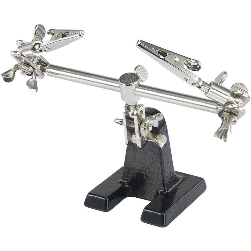 TOOLCRAFT ZD-10F Third Hand 2-Piece (W x H) 260 mm