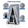 Waterproof Treadmill Cover with Secure Strap, Dustproof Polyester Running Machine