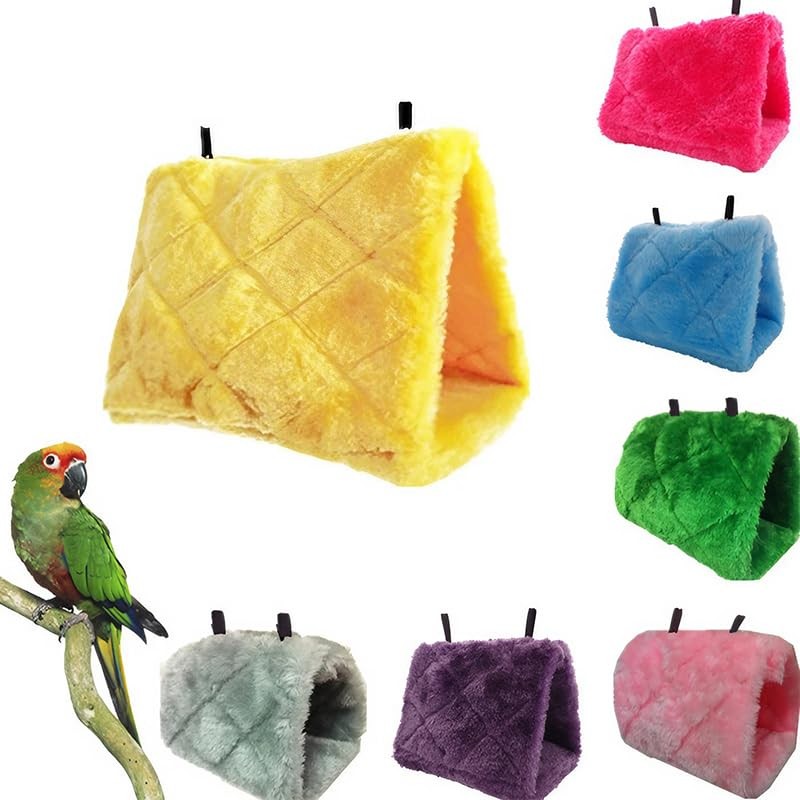 Pet Bird Parrot Parakeet Budgie Warm Hammock Cage Hut Tent