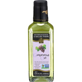 International Collection Grapeseed Oil, 8.45-Ounces (Pack of 6)