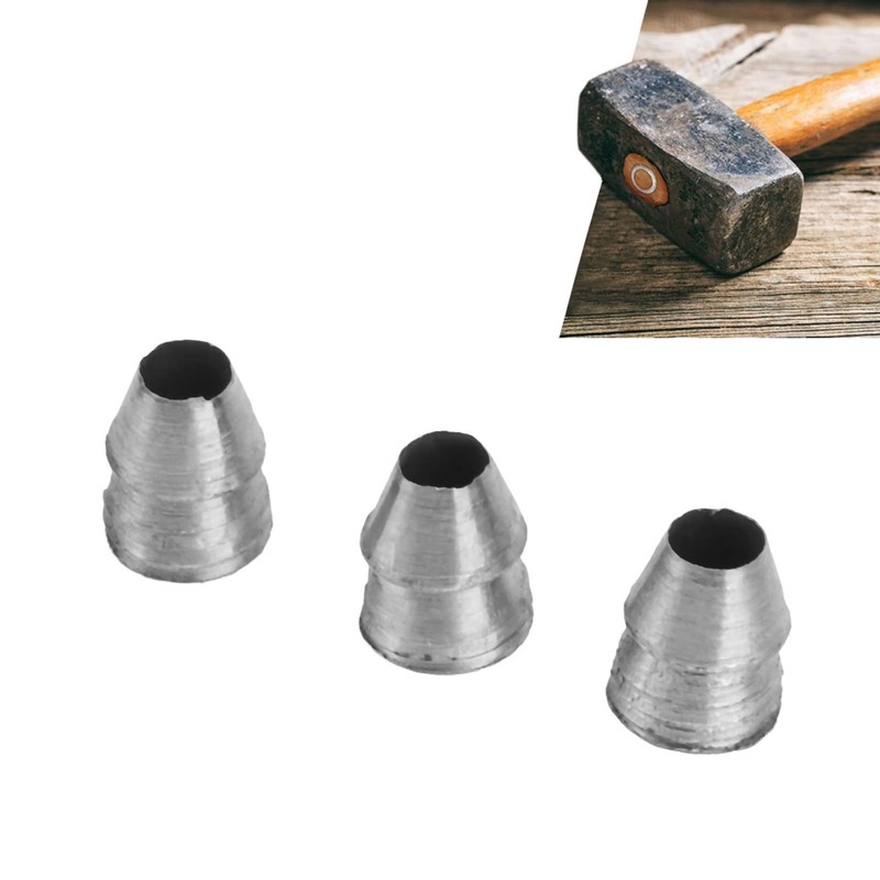 Round Handle Wedges, 20 Pieces, Heavy Duty Steel Hammer Handle