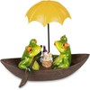formano 171030 Pair of Frogs in Boat 19 cm Multi-Coloured
