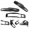 Keyfob Housing Cover Carbon Fiber Color Shell Fit for Cayenne