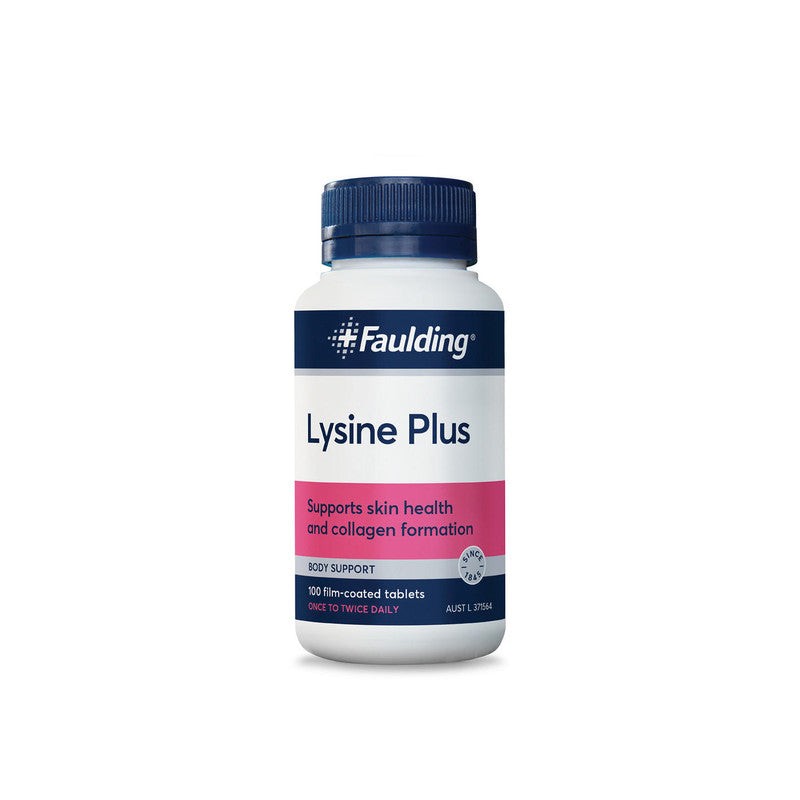 Faulding Lysine Plus 100 Tablets
