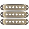 3Pcs Single Pickup Cover Brass 48mm/50mm/52mm Musical Instrument Accessories for