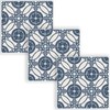 WallPops DWPK2788 Fez Tile Kit Wall Decal, Blue