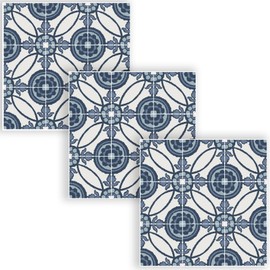 WallPops DWPK2788 Fez Tile Kit Wall Decal, Blue