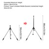 Sprinkler Tripod G1/2 Female Thread Plant Watering Tripod for Garden