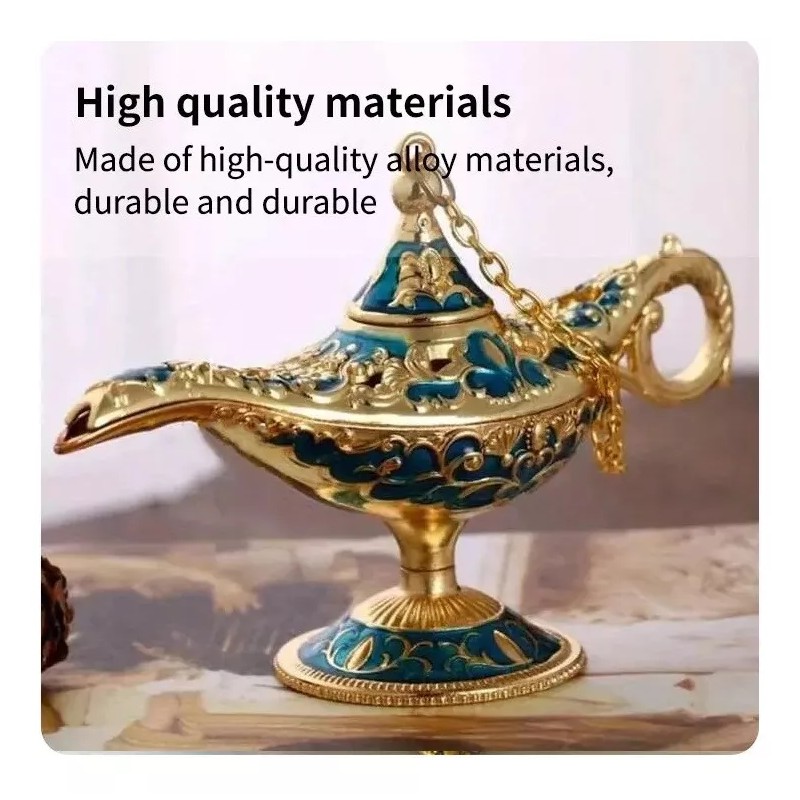 Launers Lámpara Aceite Lámpara Mágica Aladino Para Decoración Hogar