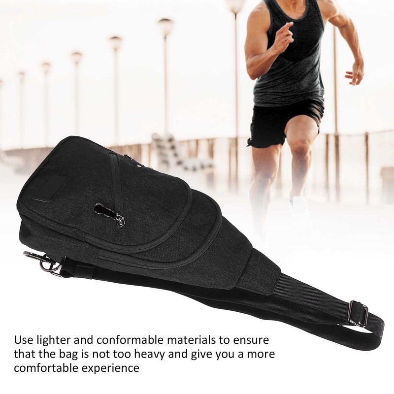 OX PLOUGH Men's Chest Bags Waterproof Casual Chest Sling Bag