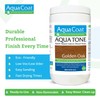 Aqua Coat Aqua Tone Water-Based Wood Stain (Quart, Golden Oak)