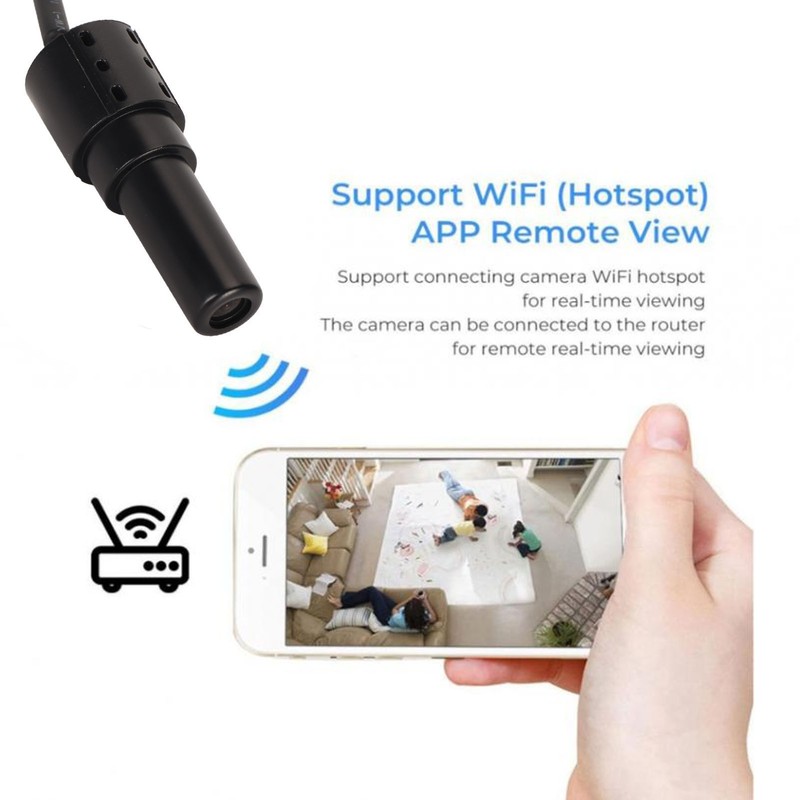 Mini WiFi Camera 1080P HD Night Vision Motion Detection Remote