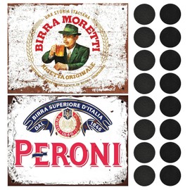 Katslyn 2 Pcs Bar Signs for Home Bar,Metal Bar Signs,Pub Signs for Home Bar,Home Bar Signs,for Home Metal Painting Wall Decor for Bar Pub Kitchen Home Poster Plate