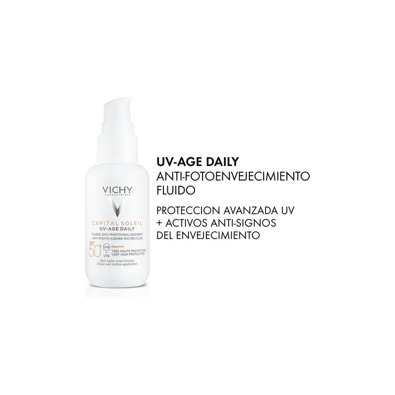 Protector Solar Rostro Vichy Uv Age Daily 50fps 40ml