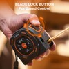 Laser Tape Measure 2-in-1, 197Ft Laser Distance Meter & 16Ft