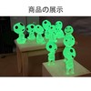 LUYING Ghibli Goods, Wooden Elf Figurine, Garden Accessory Luminous Micro