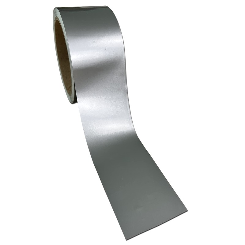 LZLRUN High Gloss Silver Vinyl Tape (High Gloss Silver, 2Inches