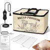 Msiud Bread Proofer with Heater, Dough Proofing Box with Temperature