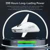 MAMBASNAKE Attack Shark X6 Wireless Gaming Mouse,RGB Magnetic Charging Dock,X3