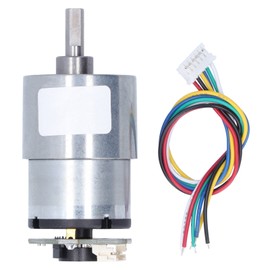 JGB37‑520 Speed Reduction Gear Motor Electric Micro DC Geared Motor with Encoder DC12V20RPM