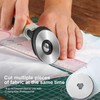 10PCS Rotary Cutter Blade, 45mm Rotary Cutter Replacement Blades Pack