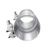 Stainless Steel 2 to 2 Inch Exhaust Adapter, 2" ID