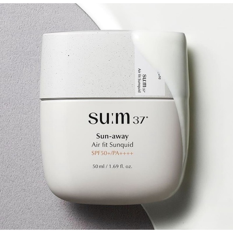 Su:m37 degrees Sun Away Air Fit Sunquid special set 50ml