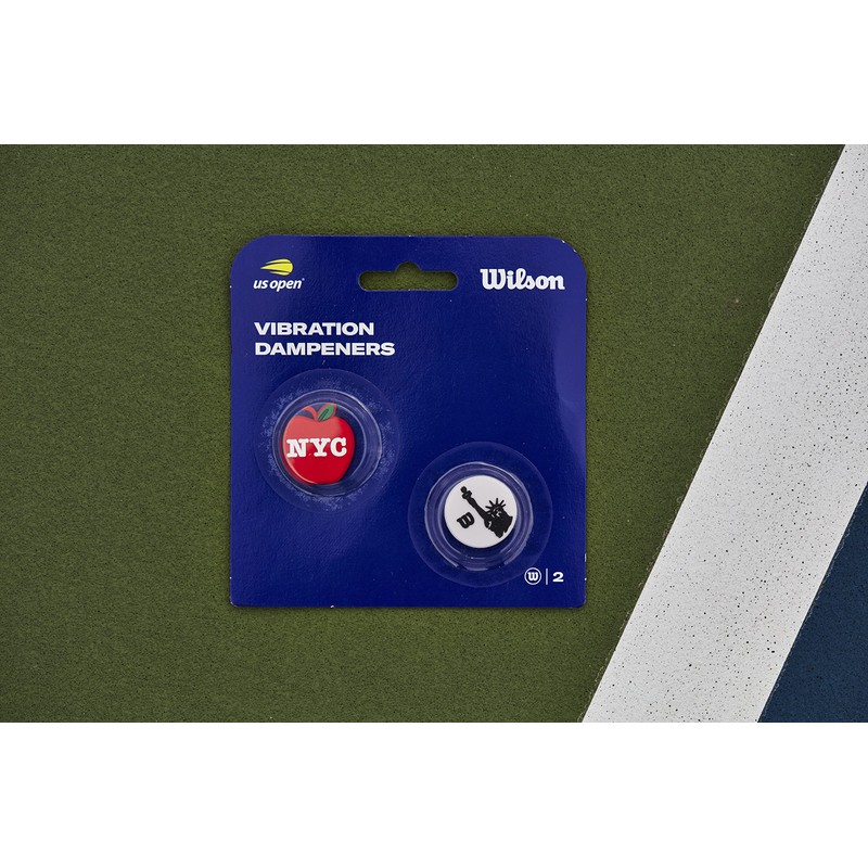 Wilson WR8412201001 US OPEN DAMPENERS 2PK (US Open Dampener 2PK),