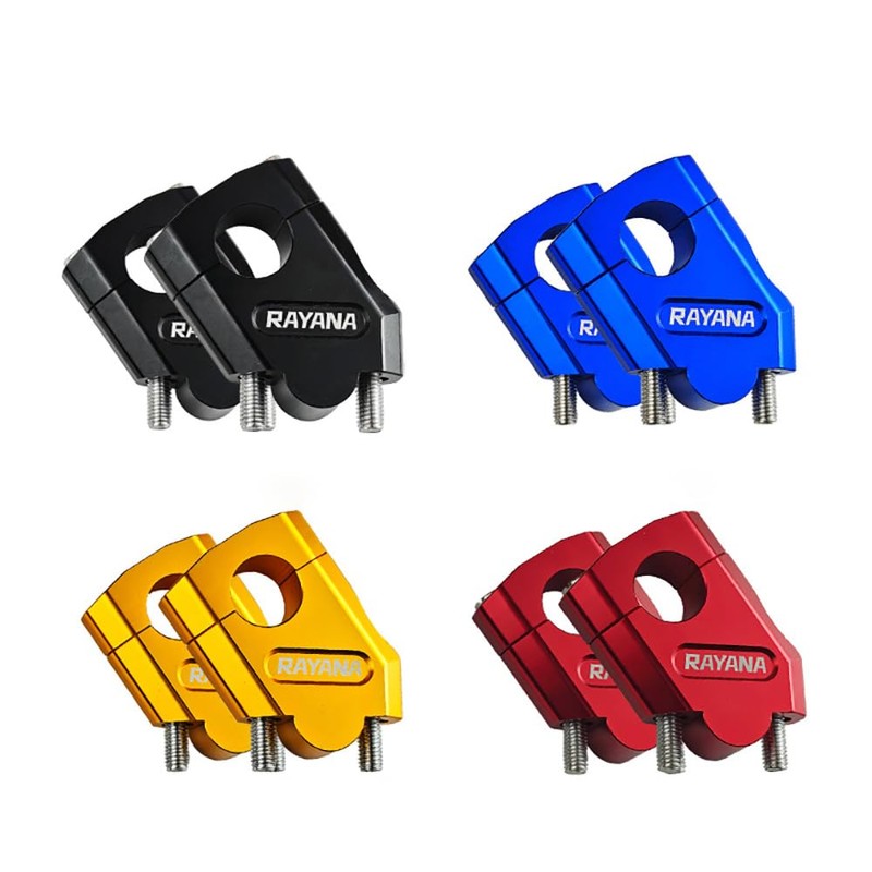 Universal Handlebar Risers CNC Handle Bar Clamp Riser 7/8" 22mm